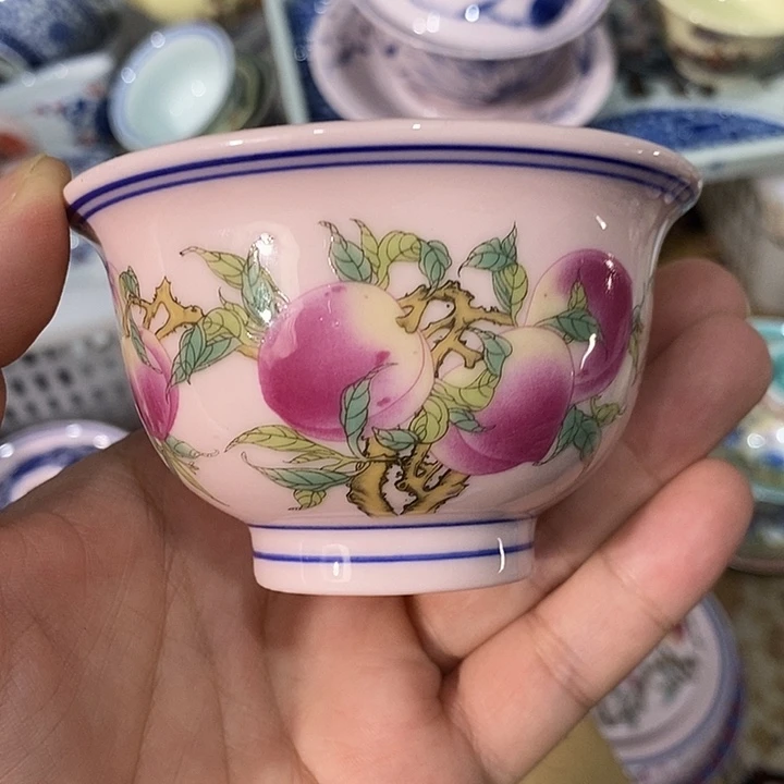 陶摆件景德镇陶瓷主人杯12333