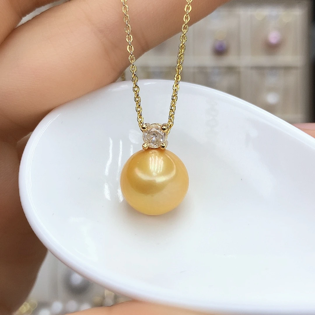 淡水珍珠合金颈饰