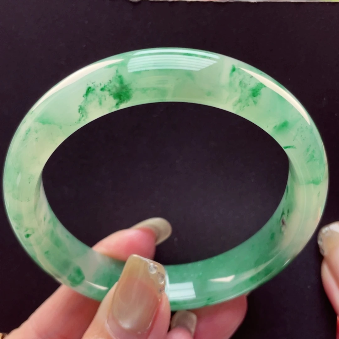 石英质玉未镶嵌手镯58-59