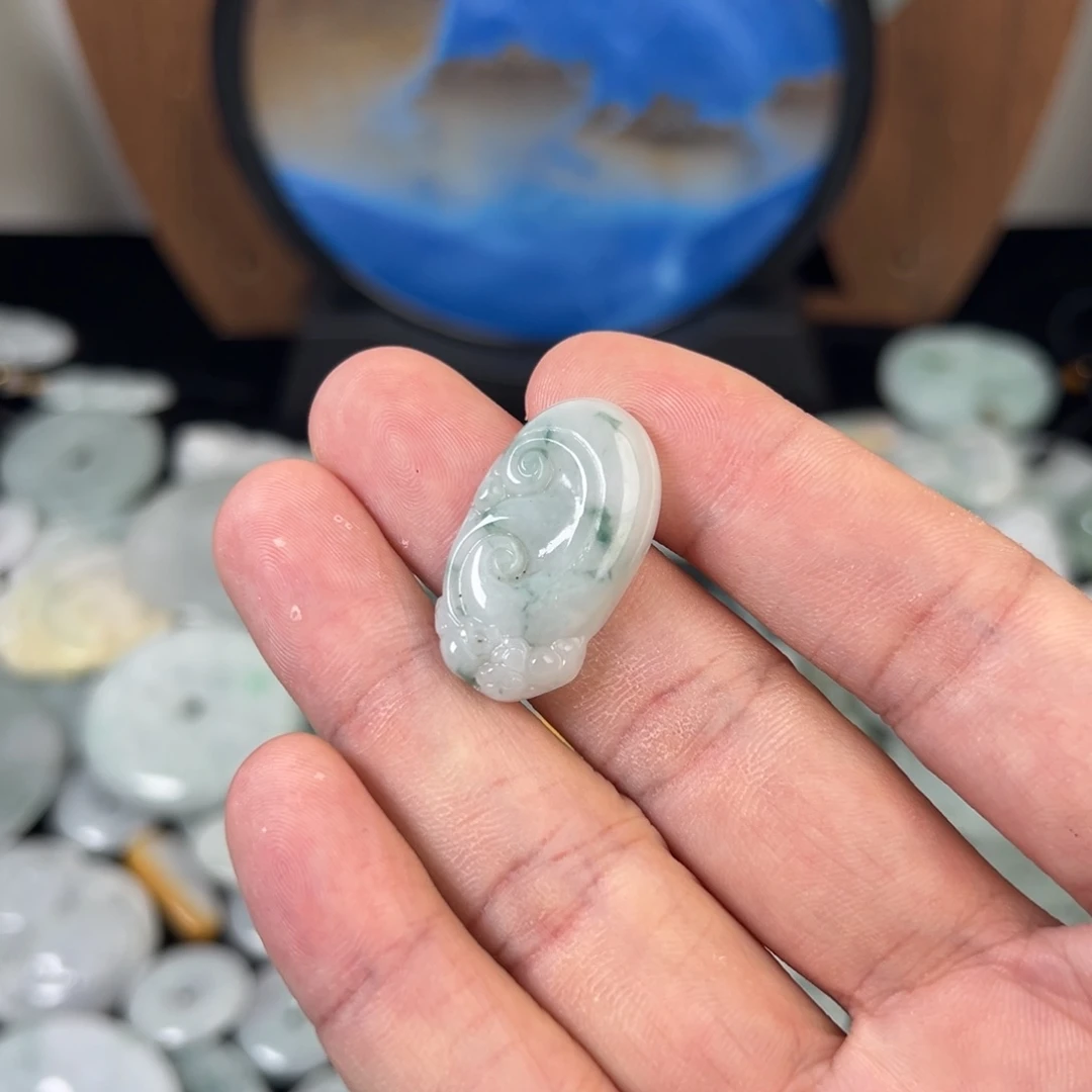 翡翠未镶嵌颈饰多样性发其一 天然A货翡翠0058