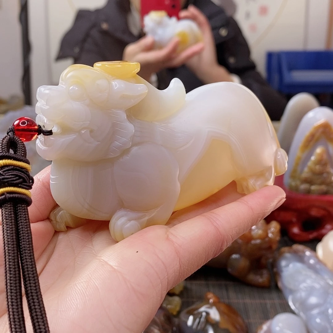 玛瑙/玉髓颈饰未镶嵌s****0