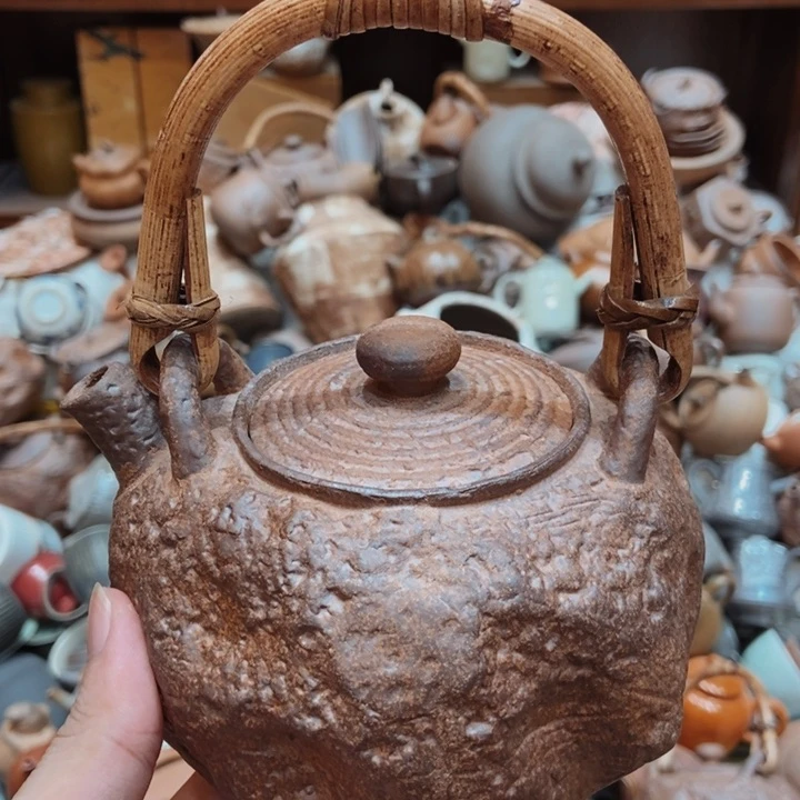 柴烧老岩泥高端茶器