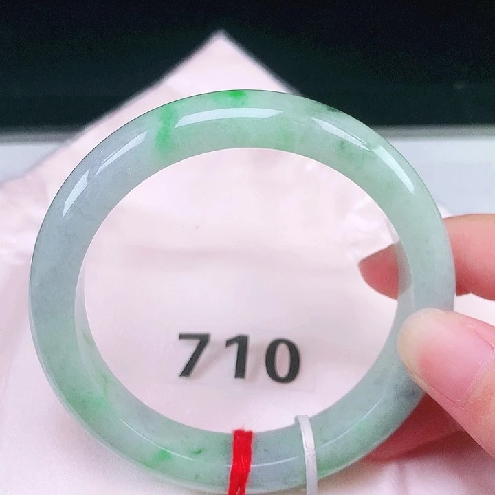 翡翠未镶嵌手镯60.5