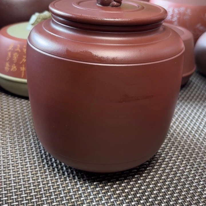 紫砂茶叶罐你好.中高端紫砂茶叶罐