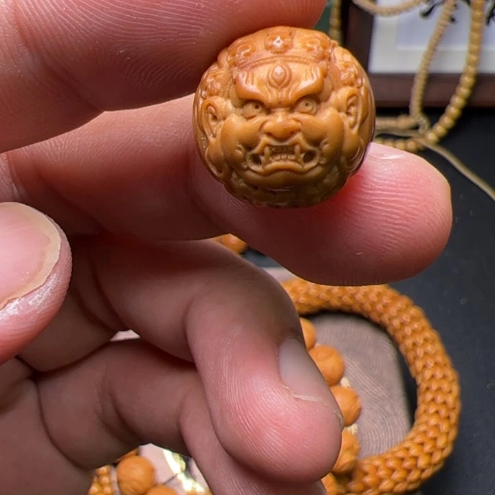 大***将猴头核桃吊坠快快乐乐