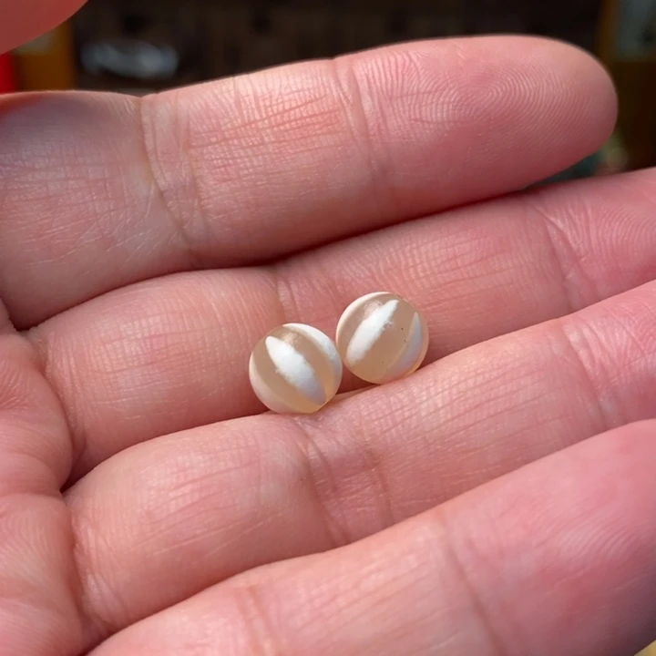 未镶嵌玛瑙/玉髓珠宝半成品