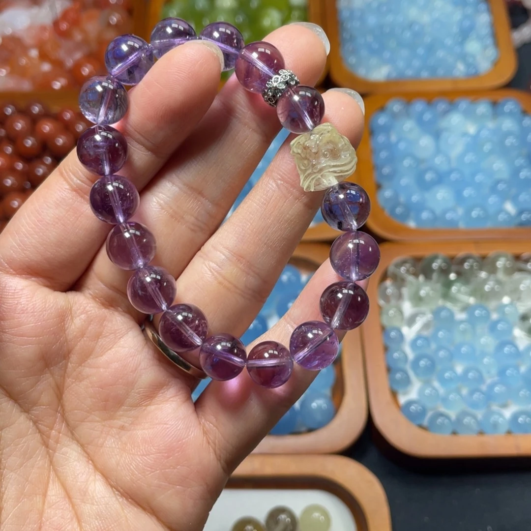 手链未镶嵌水晶紫水