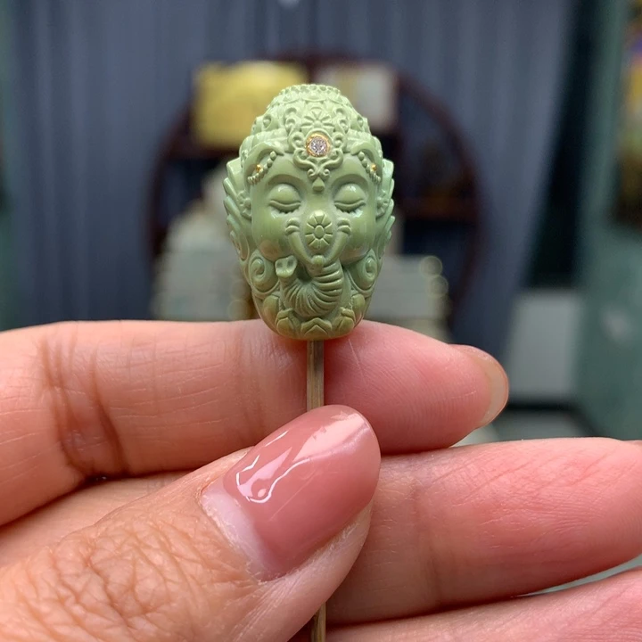 绿松石未镶嵌配饰