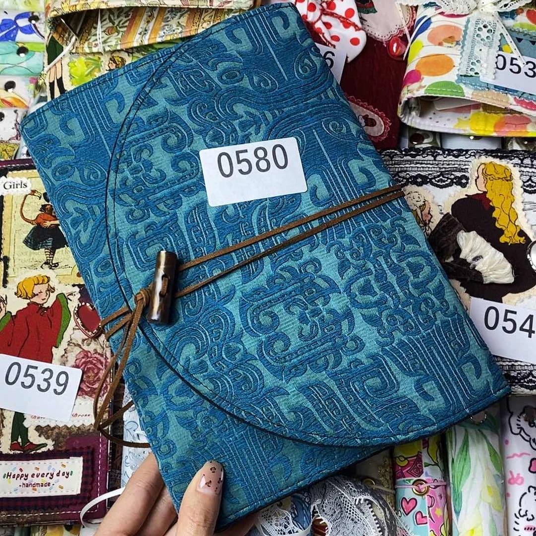 织绣香云纱a5活页送纸580