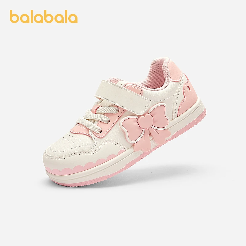 【商场同款】巴拉巴拉宝宝稳步鞋女童板鞋舒适秋冬新款婴儿鞋防滑