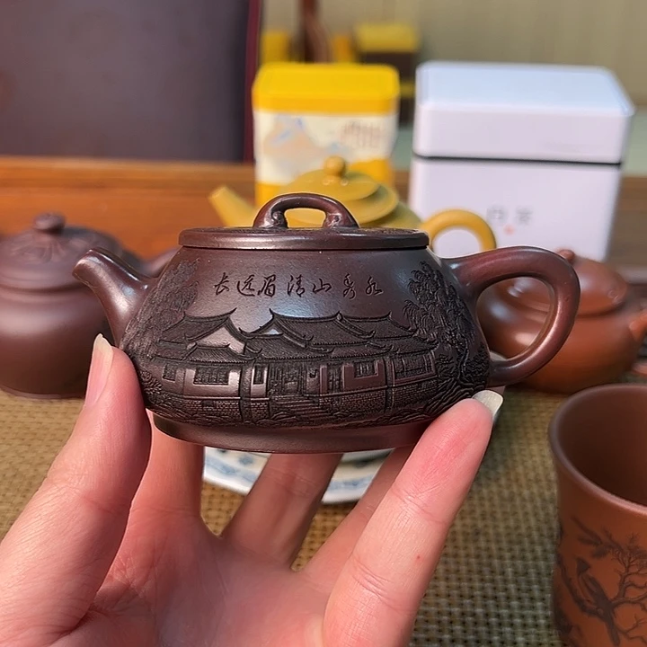 紫砂茶壶宜兴紫砂壶19