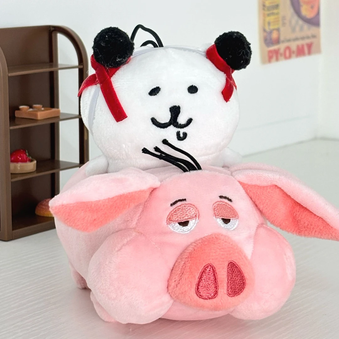 哪吒娃衣10cm飞猪坐骑毛绒底座10cm