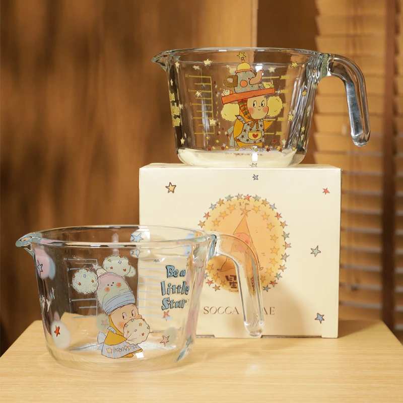 泡泡玛特-星星人 车厘子/棉花糖/神灯玻璃量杯