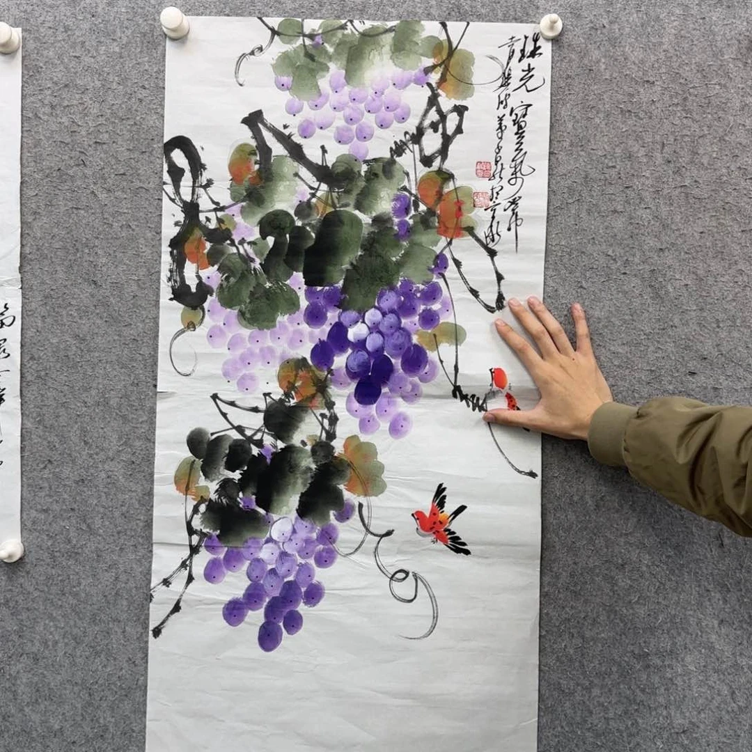 书法作品多次参加