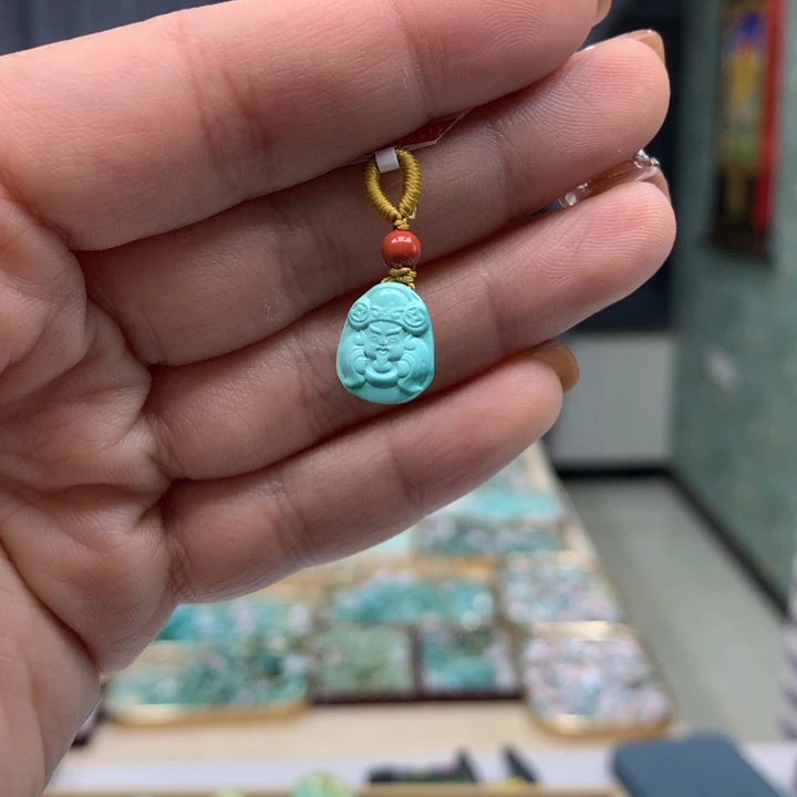 绿松石未镶嵌配饰