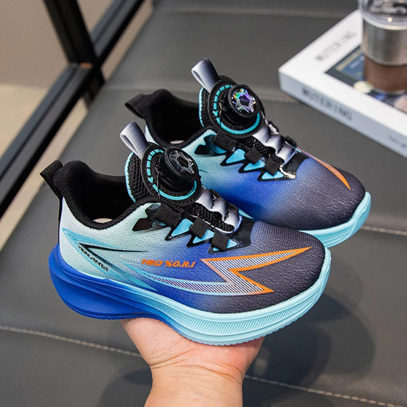 儿童运动鞋透气男童童鞋跑步鞋春秋季新款网鞋减震软底宝宝鞋子