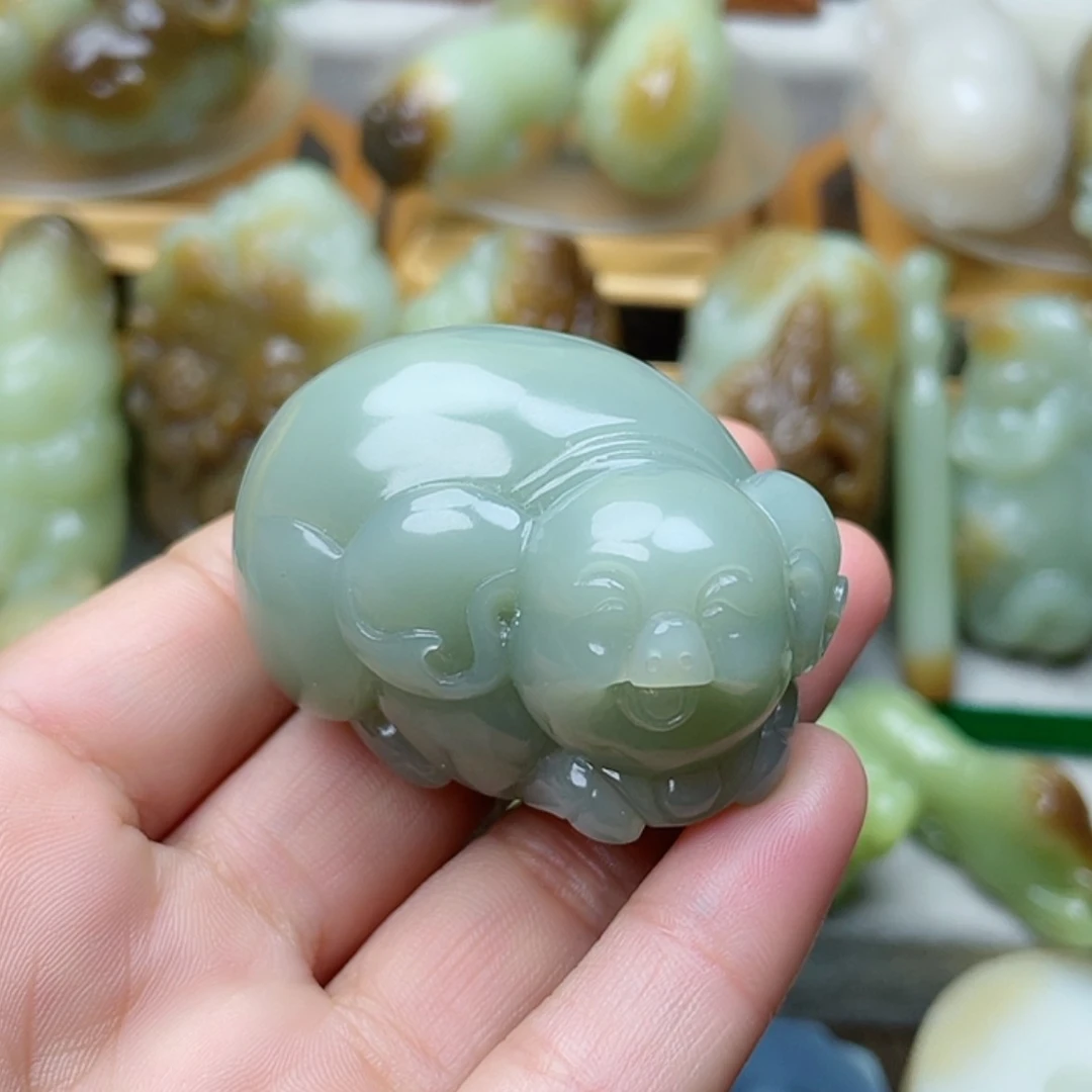 【闪购商品】未镶嵌和田玉挂件西**鸒