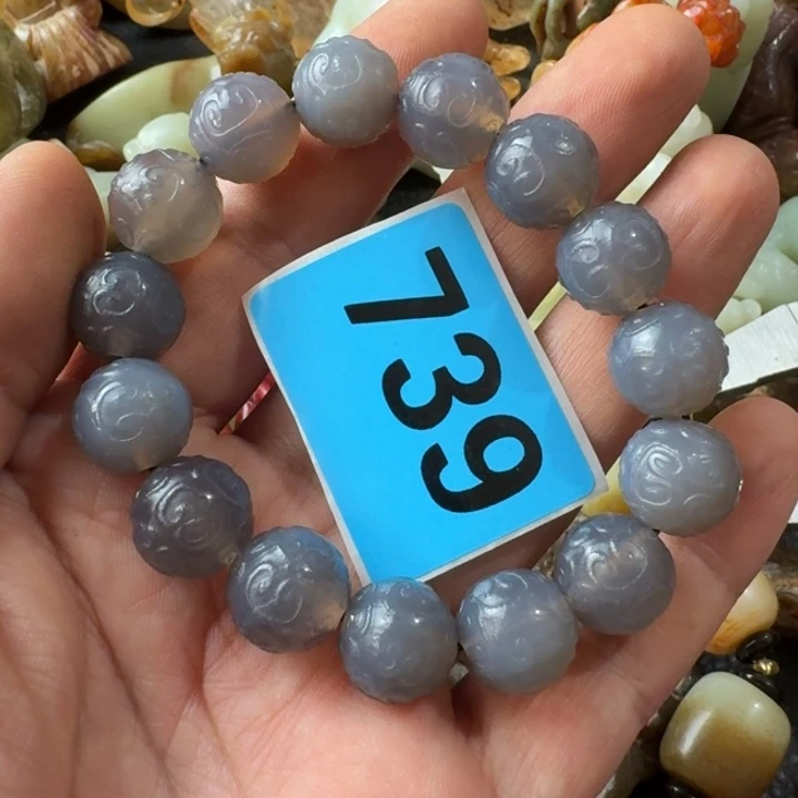 玛瑙/玉髓颈饰合金