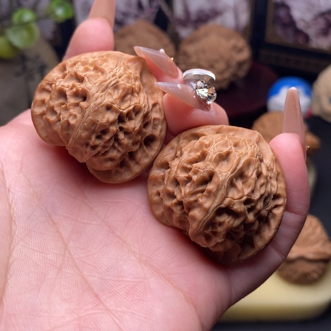 文玩核桃吊坠全品宫灯35.5