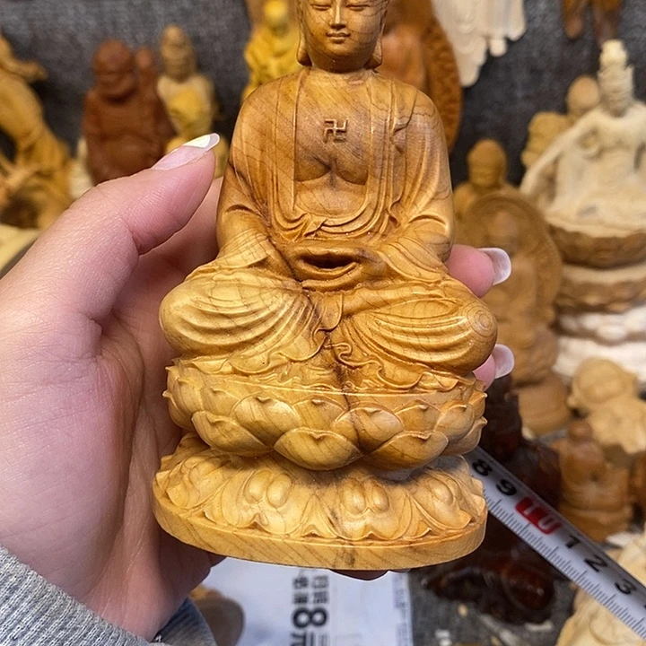 柏木（崖柏）崖柏瑕疵大日如来