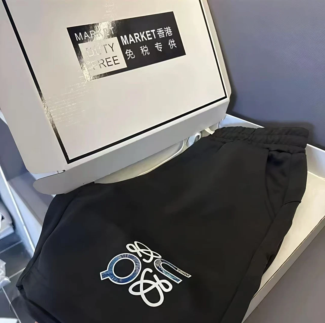 K202潮牌男款百搭印花短裤