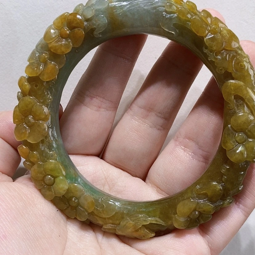 【闪购商品】翡翠手镯未镶嵌手镯