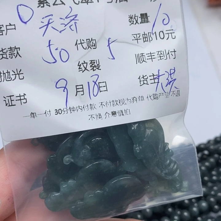天***宝颈饰未镶嵌翡翠天然翡翠