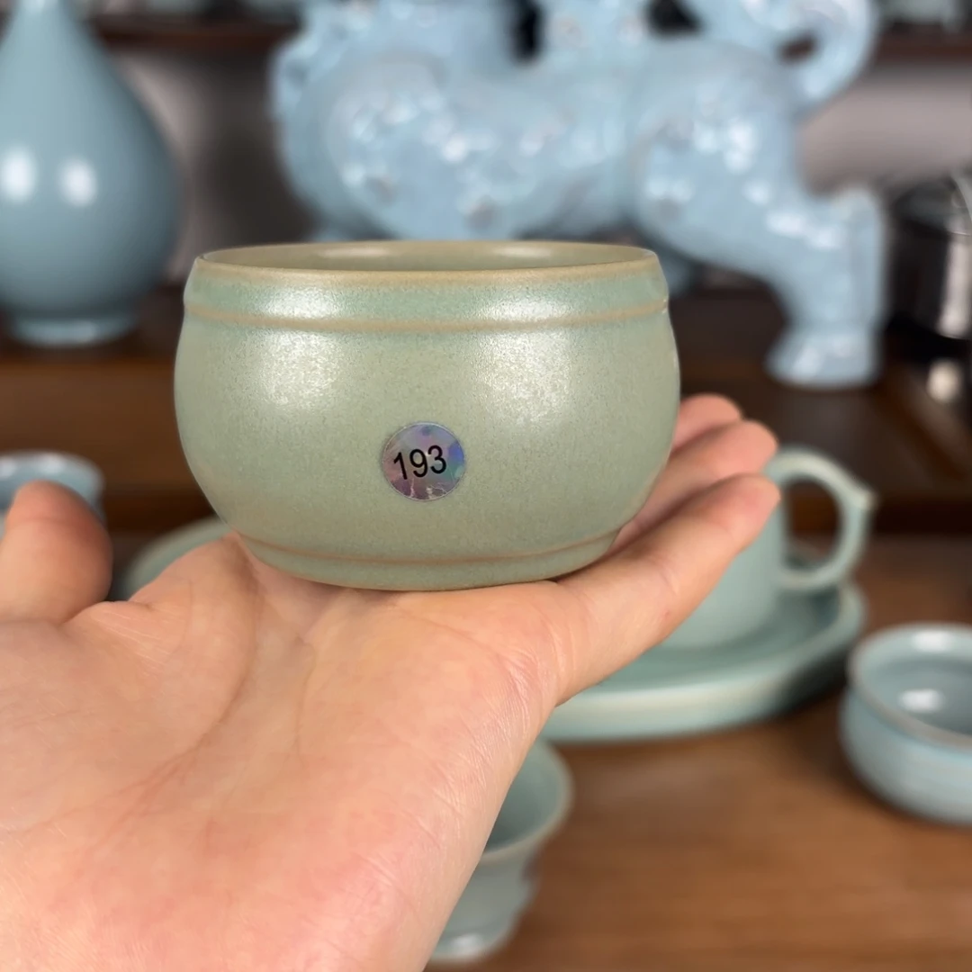 杯子编号193柴窑杯子