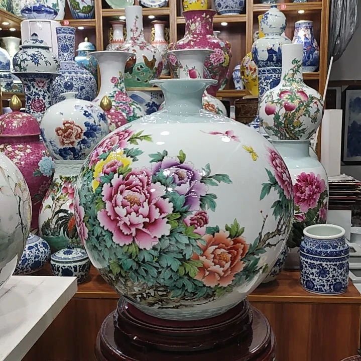 瓷片景德镇陶瓷花瓶子子子