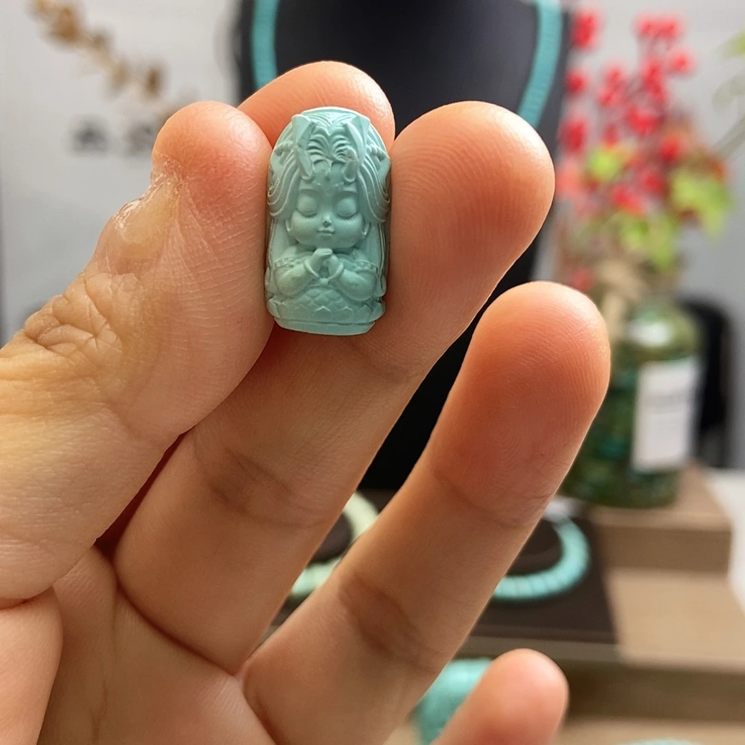 未镶嵌绿松石珠宝奇石
