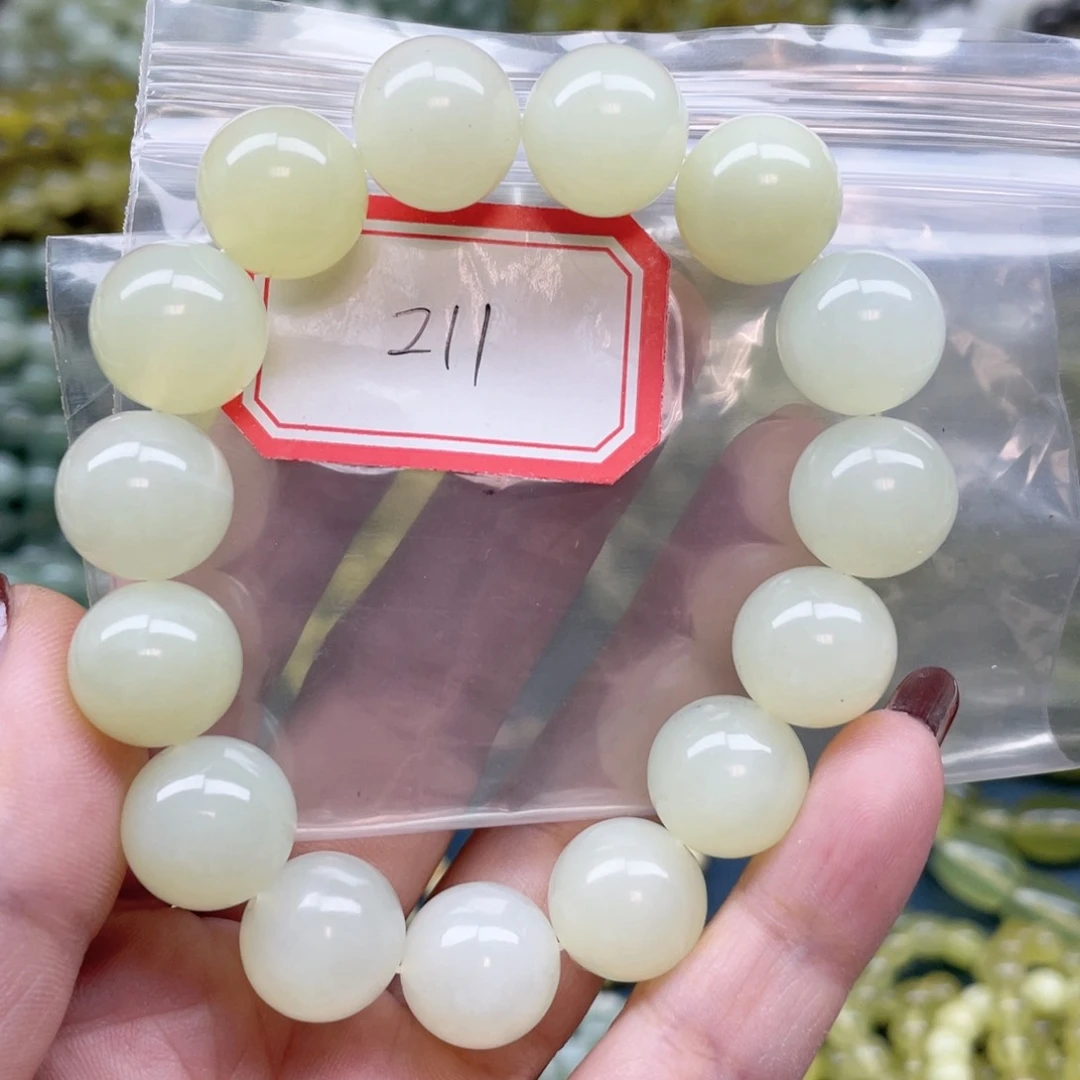 未镶嵌蛇纹石玉手串