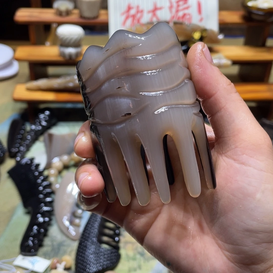 香榧木白水牛头疗多功能鸳鸯色