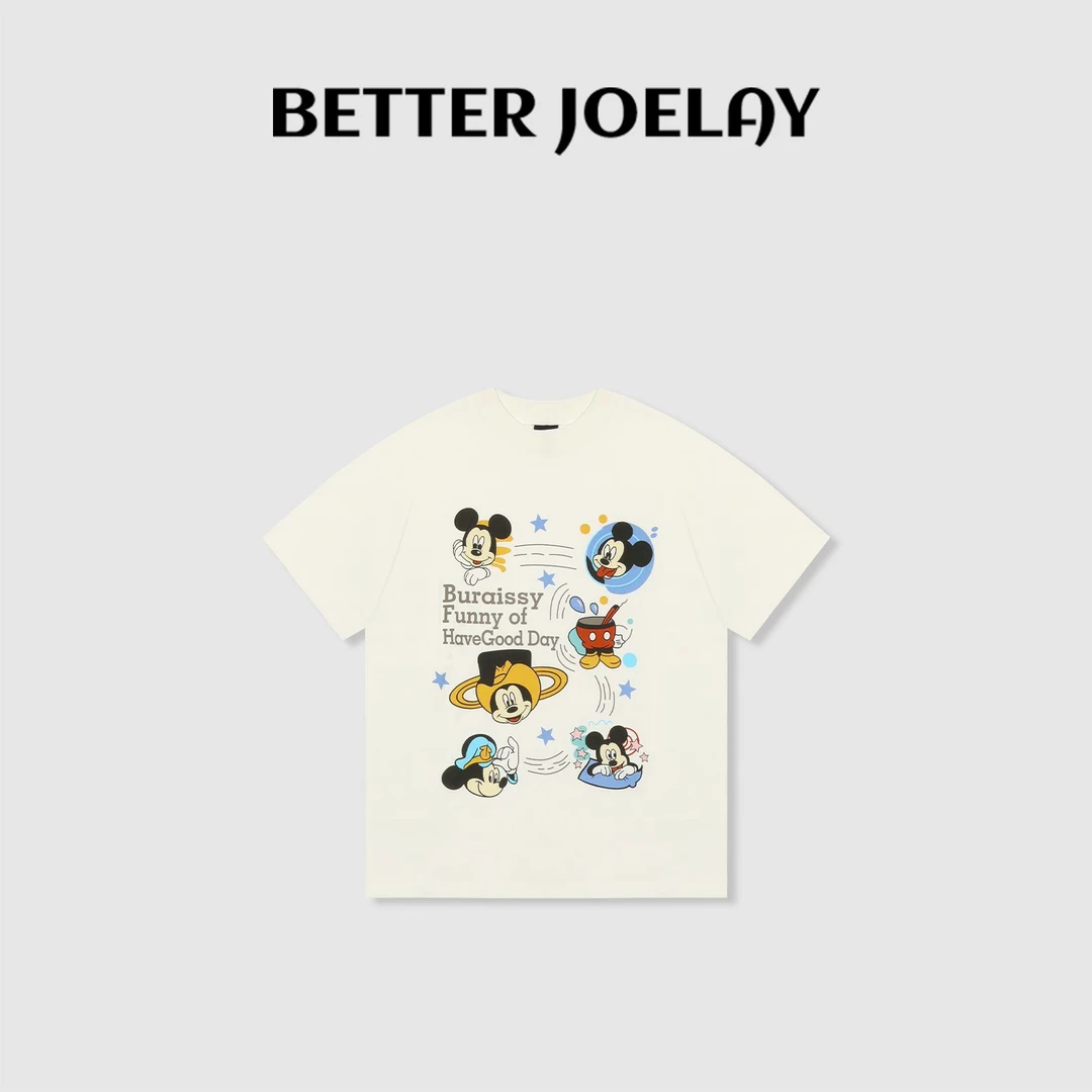 BETTER JOELAY-小版【沐語】时尚百搭短袖T恤休闲风KH1982