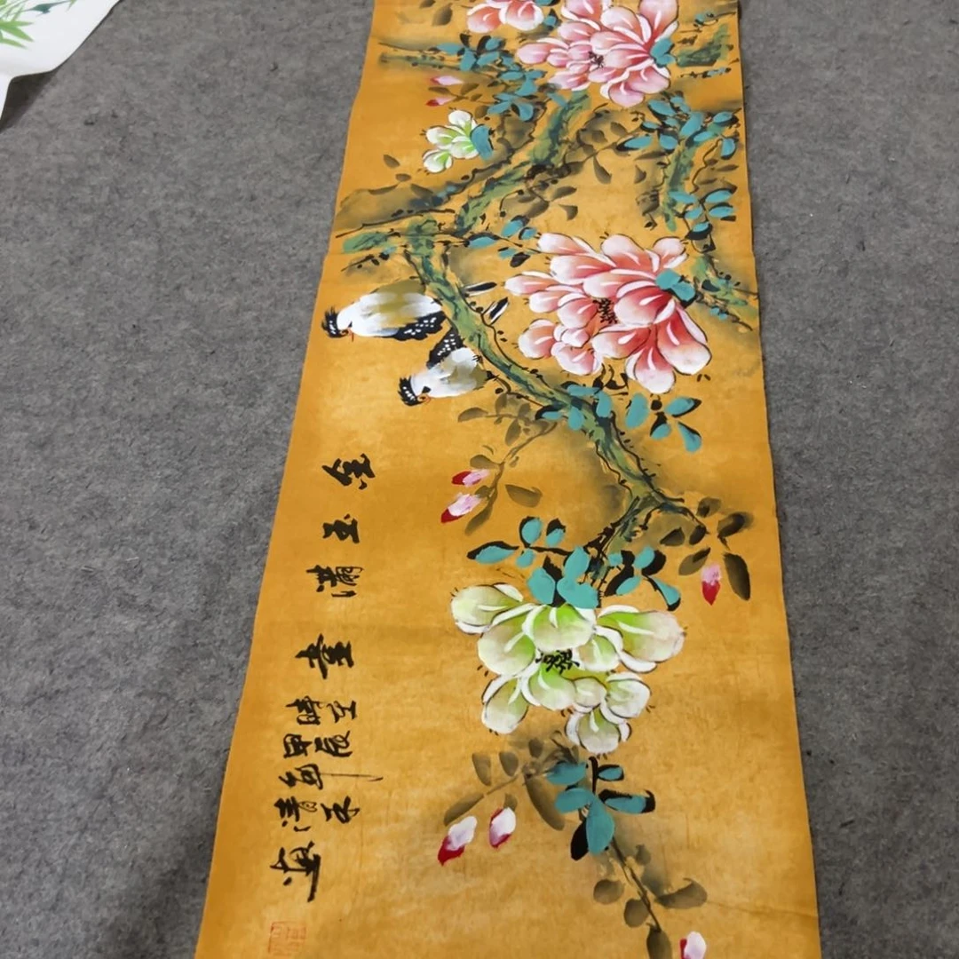 国画国画作品画心一张