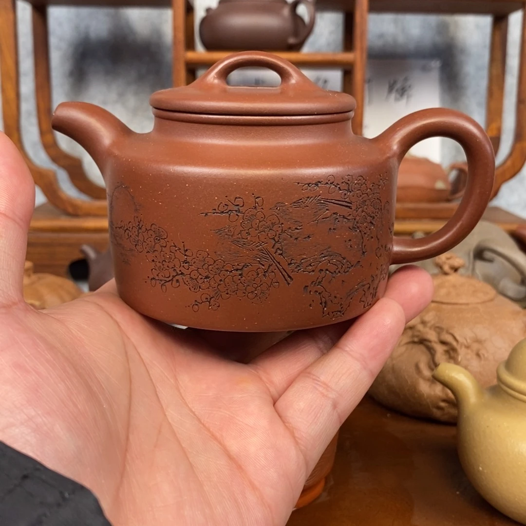 紫砂茶壶精工半手大蕴德钟