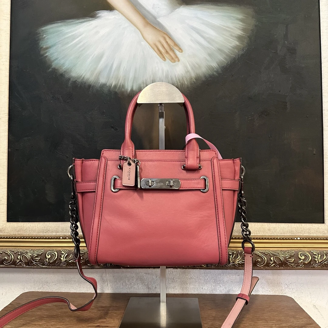 95新 COACH/蔻驰 coach蔻驰手提包/006337/尺寸20*16