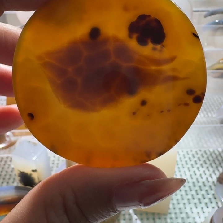 玛瑙/玉髓未镶嵌项链