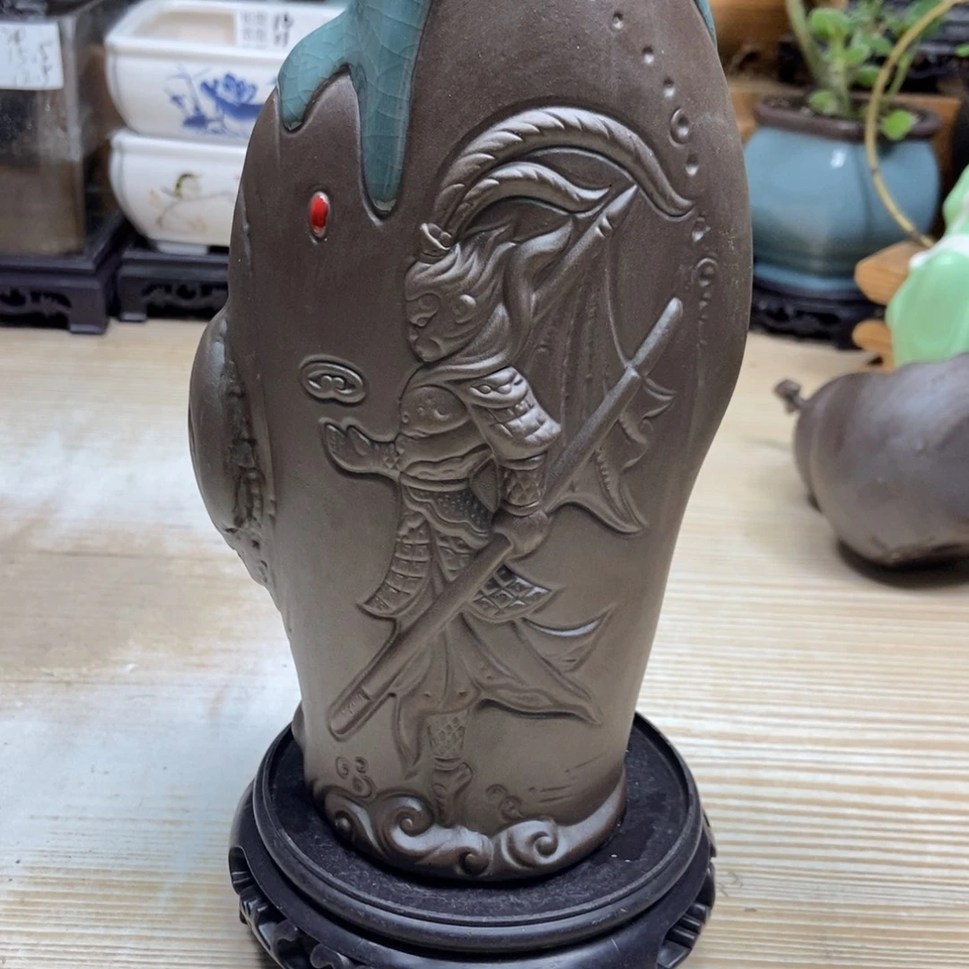 瓷片陶瓷花盆陶瓷艺术