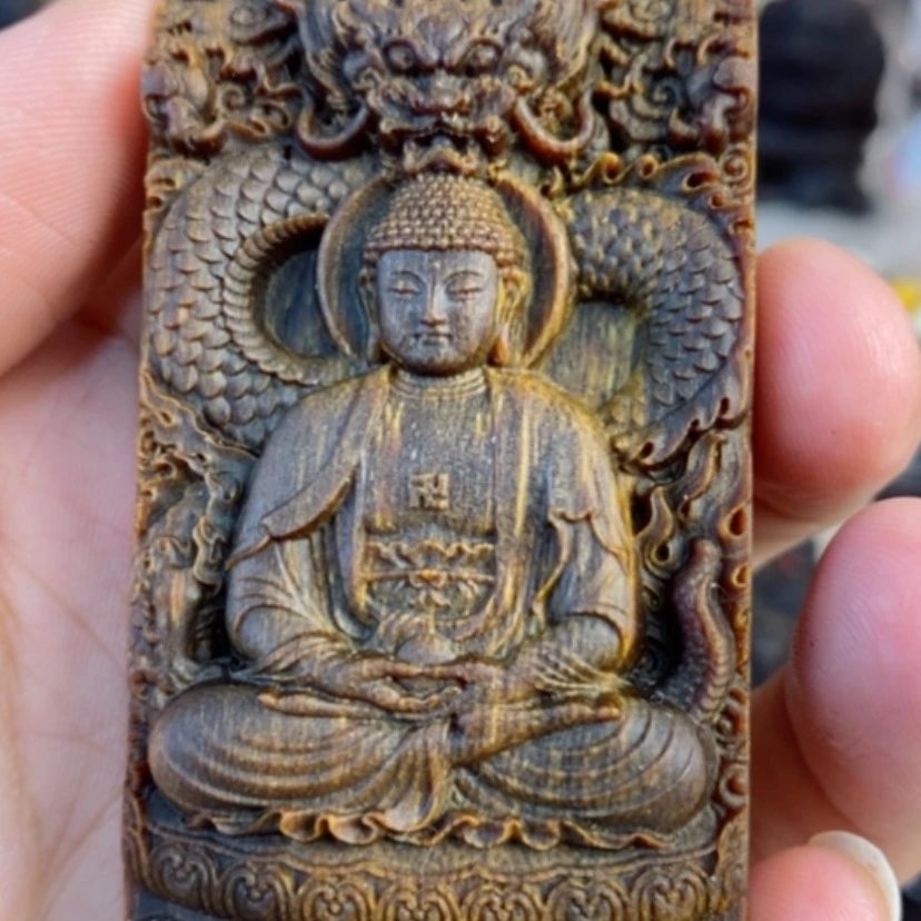 【闪购商品】木白奇楠大日如来