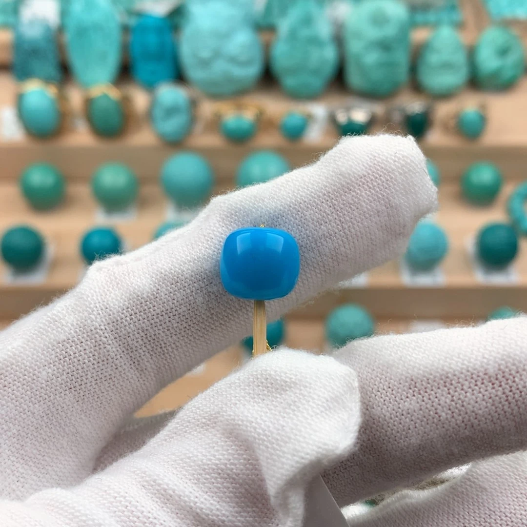 绿松石配饰未镶嵌10.4-9.4