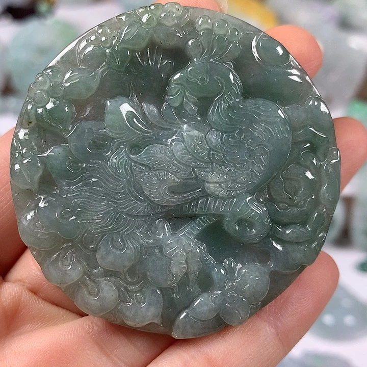 翡翠未镶嵌颈饰凤凰福利