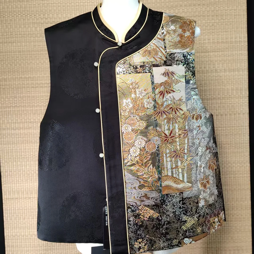 金鑫繁祉丨新中式非遗唐锦 | 新中式夏季2025上衣马甲爆款