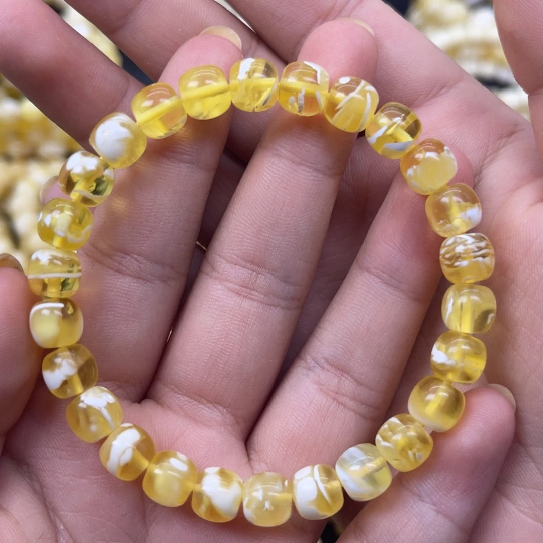 未镶嵌琥珀珠宝奇石8m