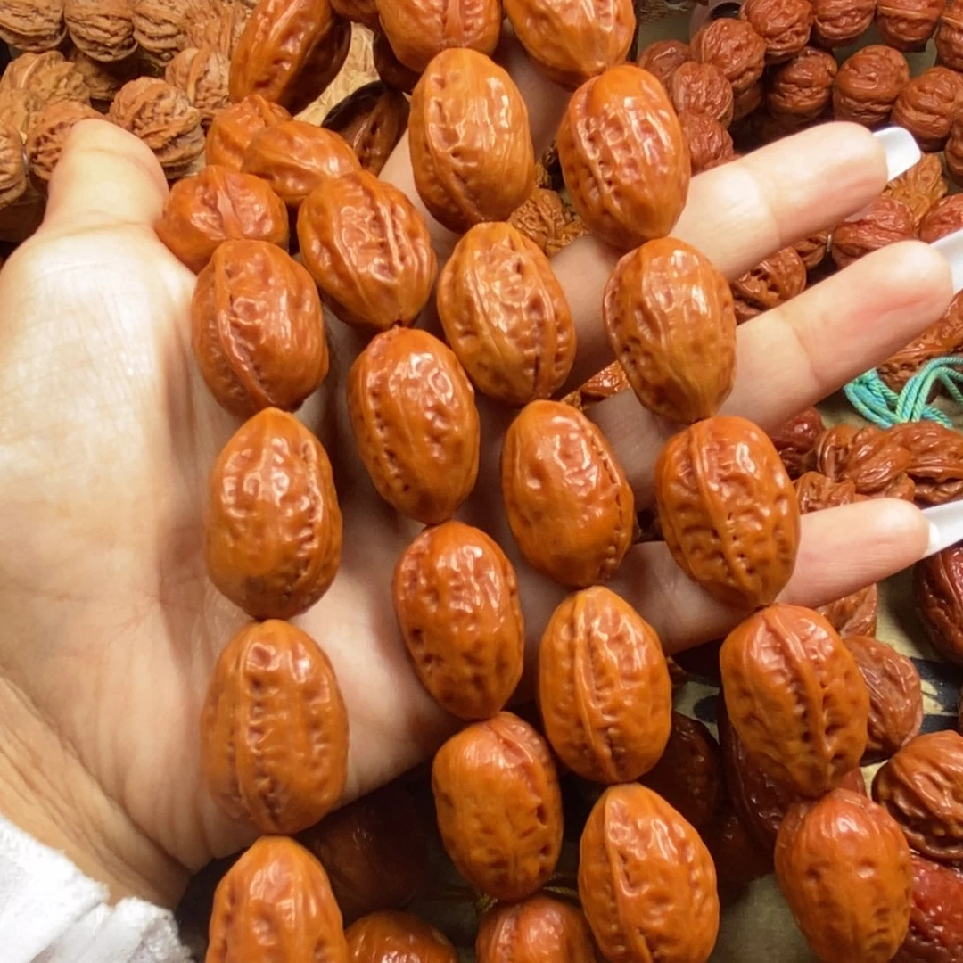 吊坠文玩核桃水晶小枣脖挂文玩核桃