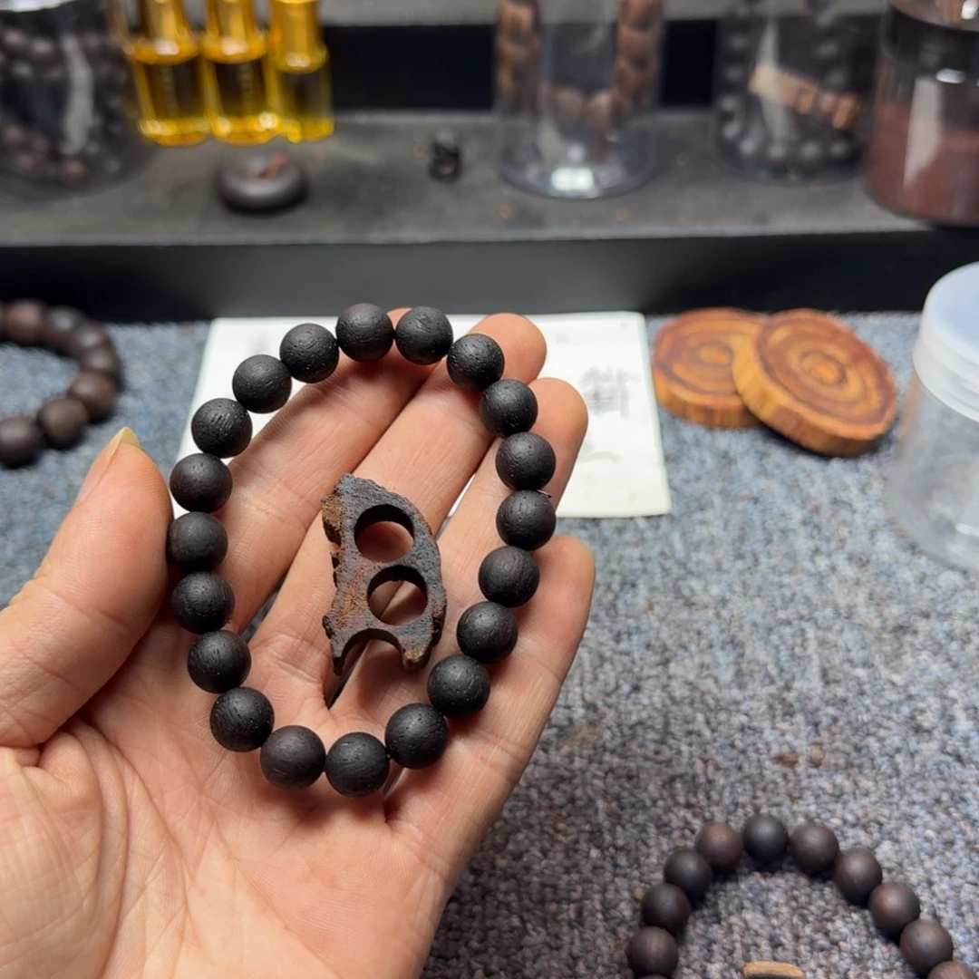 藤类1.0紫黄油单圈圆珠降真香