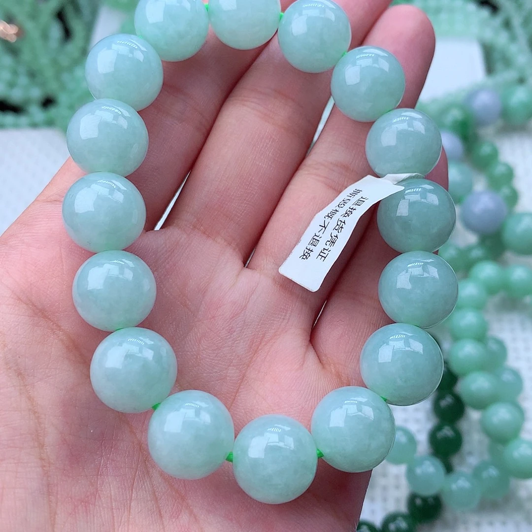 翡翠未镶嵌毛衣链