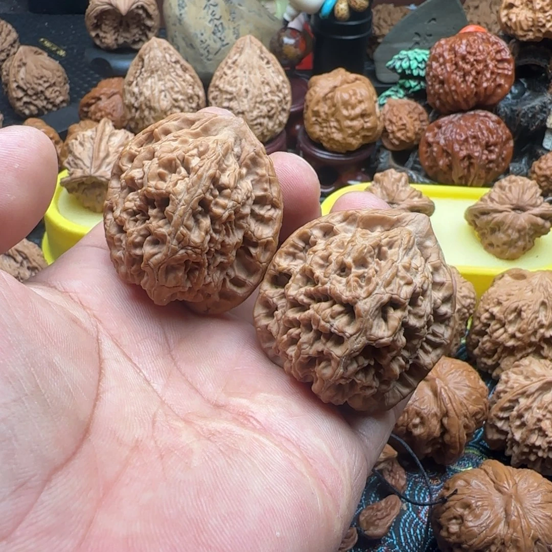 文玩核桃吊坠全品无修水龙纹43