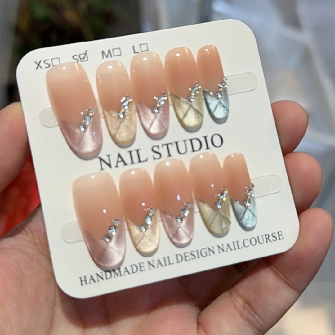 【糖果派对】纯手工穿戴甲