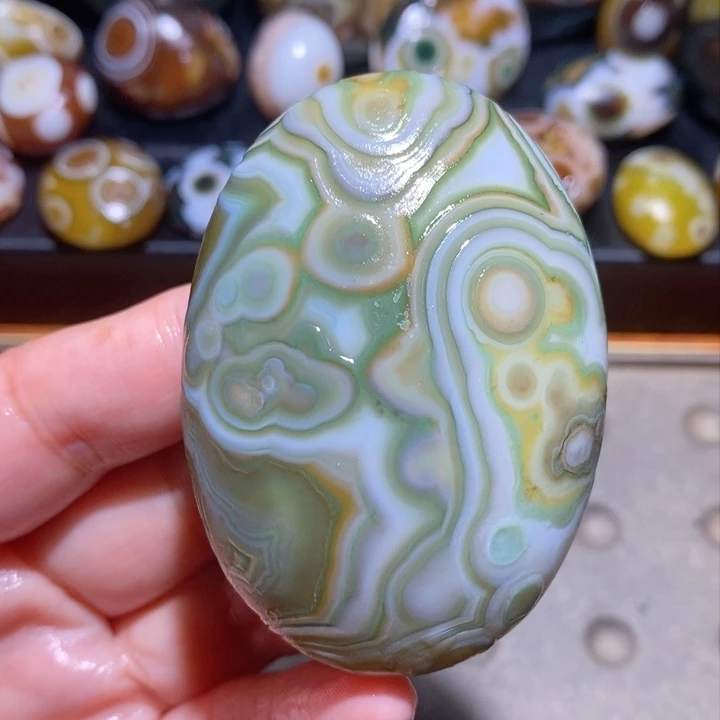 未镶嵌玛瑙/玉髓珠宝半成品40