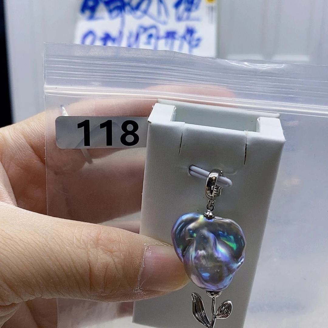 颈饰合金淡水珍珠